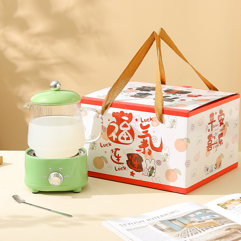 多機能養生ポットオフィス大容量養生カップ電熱カップ煮花茶湯たんぽ保温カップギフトボックス|undefined