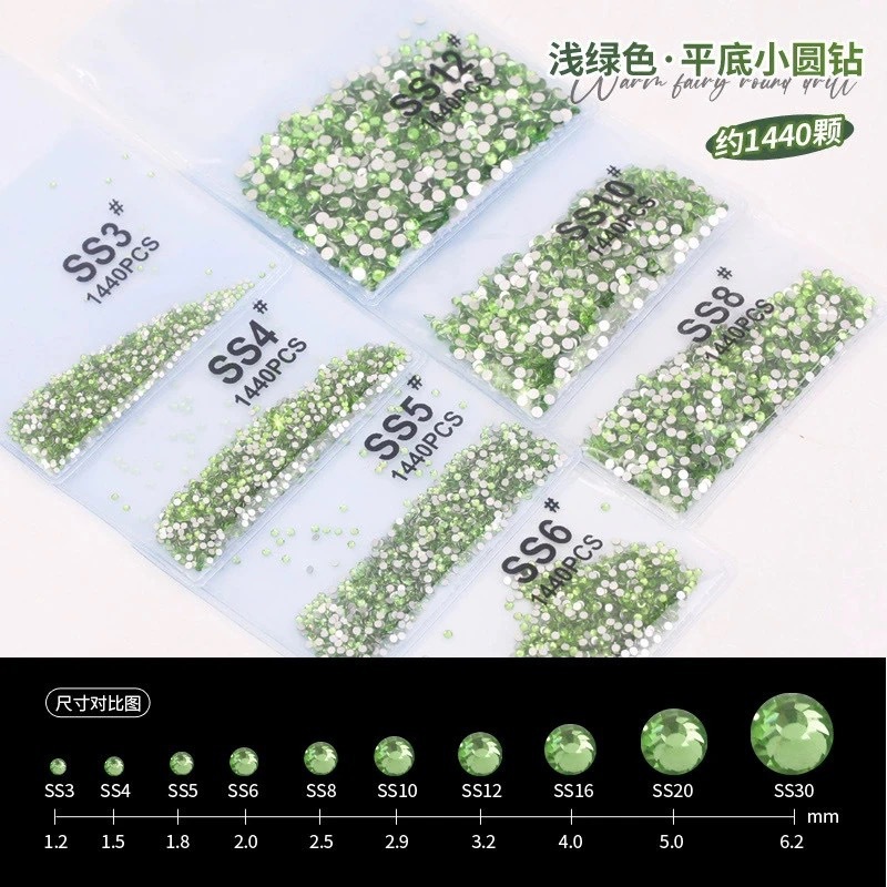 Manicure king fan taladro de fondo plano ab diamantes desnudos color fantasía redondo diy herramienta de taladro completo explosión de joyas de uñas flash