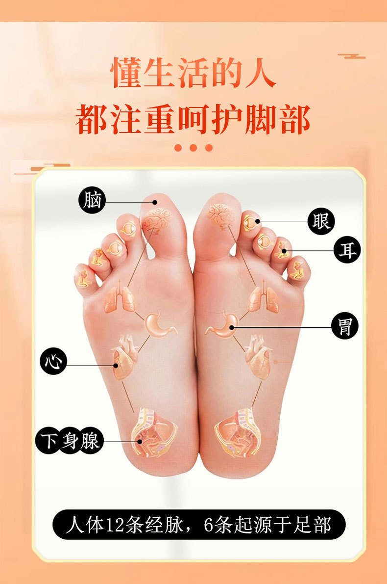Ginger Mugwort Foot Patch 50 Count Warming Herbal Foot Care Adhesive Patch quality and texture