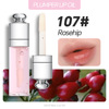 Silver lip gloss, transparent lipstick, lips volume enhancement, sample, 3 ml, improves lip shape