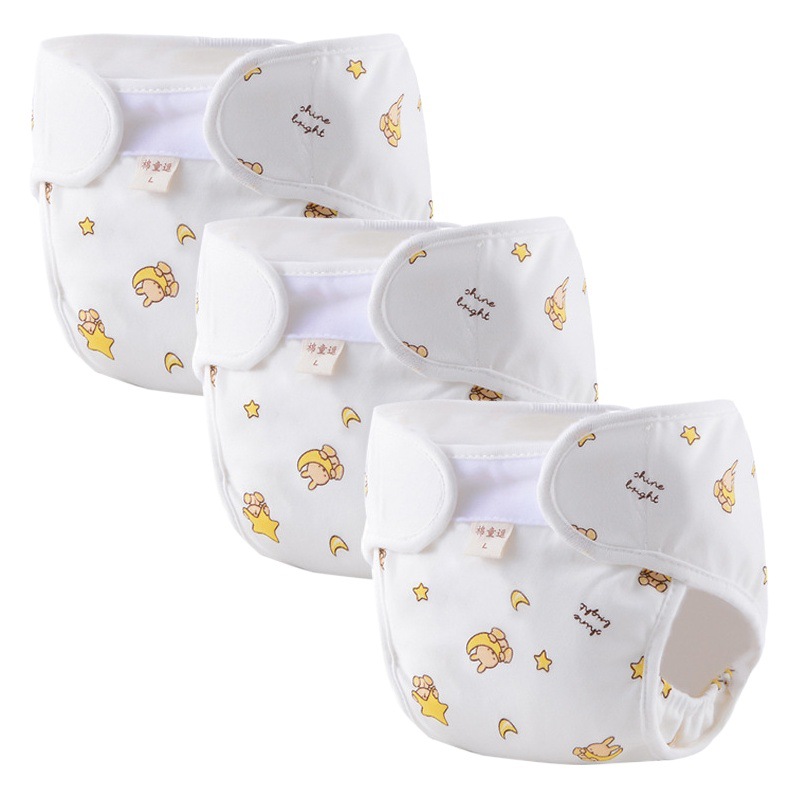 Pantalones de pañal infantil impermeable lavable transpirable pañal bolsillo masculino y femenino bebé a prueba de fugas pañal de tela pantalones de entrenamiento de aprendizaje