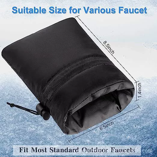 Защитный чехол для уличного крана Bandere: всесезонный, от замерзания и сохраняющий тепло, разных размеров