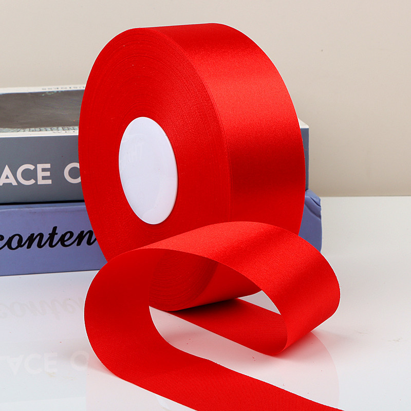 Cinta roja Cinta embalaje de regalo cinta de hornear boda Cinta Roja cinta Cinta Roja coche Cinta Roja tira de tela