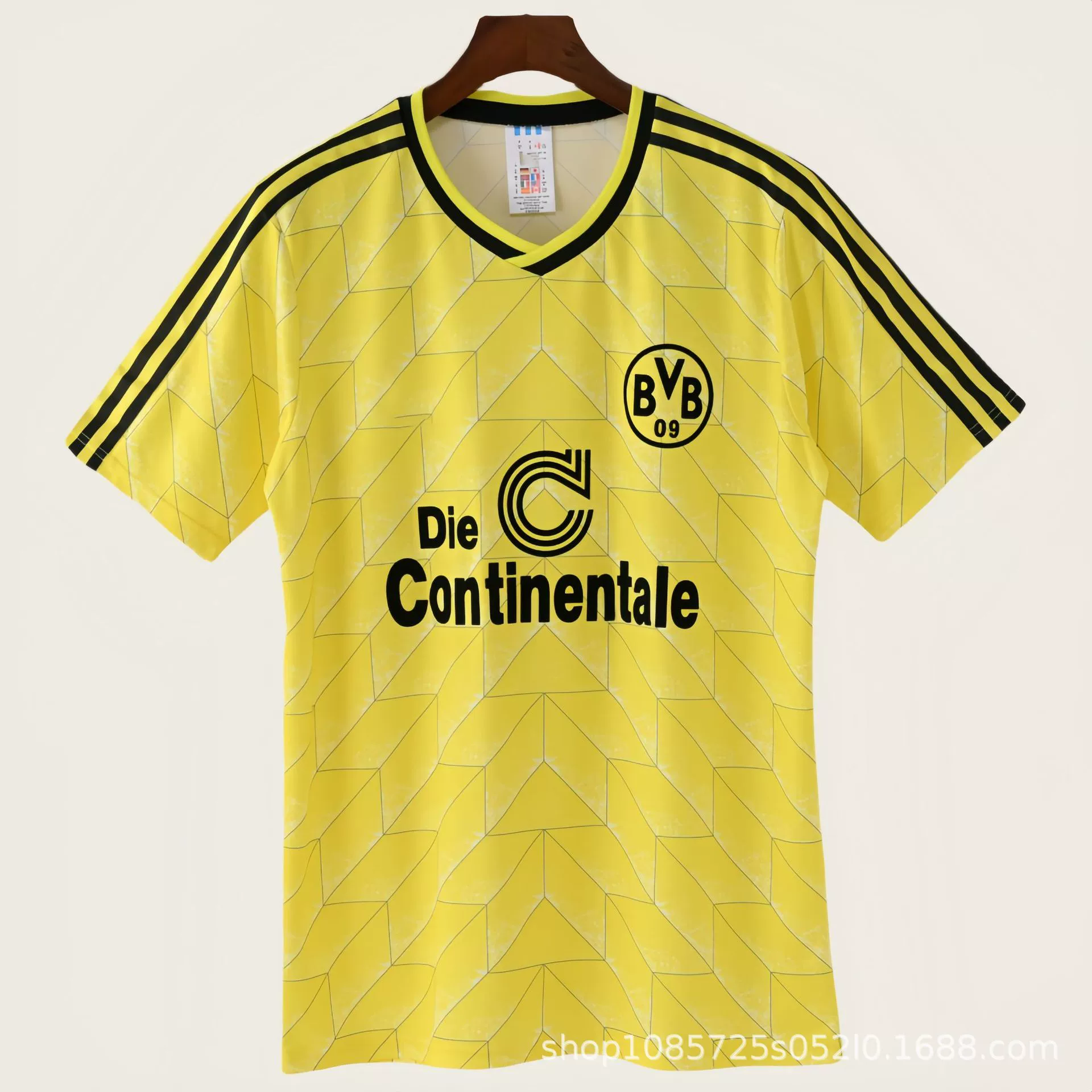 Ретро футболка BVB (Dortmund), реплика болельщика, быстросохнущая футболка, разные сезоны