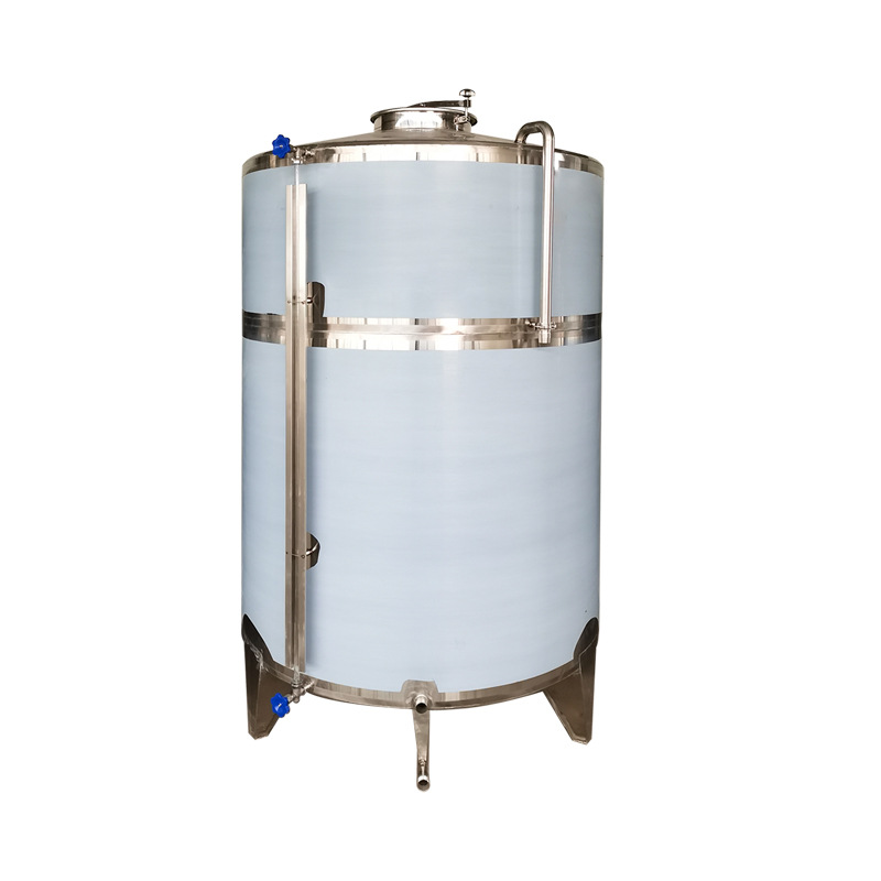 Tanque de almacenamiento de vino de acero inoxidable de 3 toneladas, recipiente de almacenamiento de vino de grano, tanque sellado de vino blanco, tanque de sake de gran volumen image 6