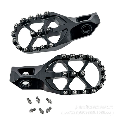 Motorcycle pedals Pedals Suitable for Ktm - black