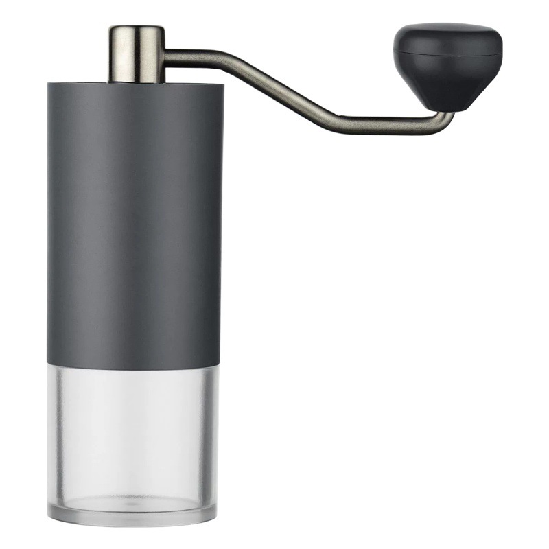 Hand grinder 304 stainless steel mold core coffee grinder plastic stainless steel paint coffee grinding