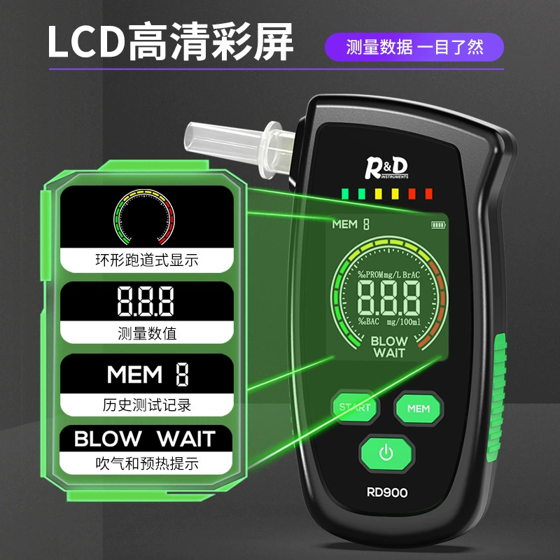RD900 Алкогольный тестер выдувного тестера