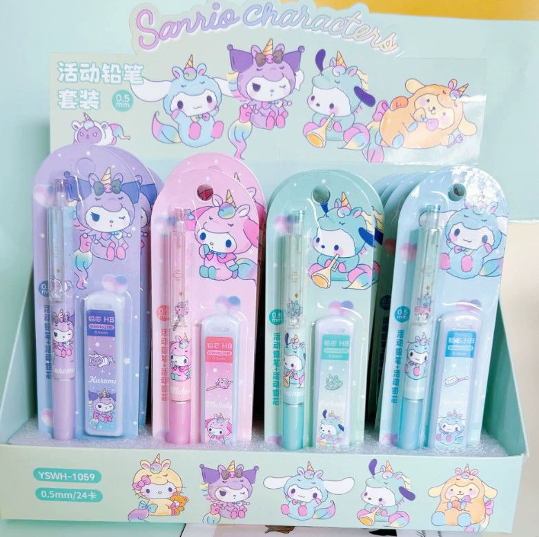 Pencil, high quality cartoon vitaminised set