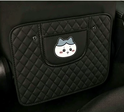 Chair back anti-kick pad for children, rear seat anti-kick - quilted-short-anti-kick-pad-xiao-ba-one-piece