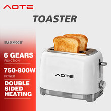 跨境欧规多功能烤面包机吐司机多士炉复古家用加热早餐机烤面包片