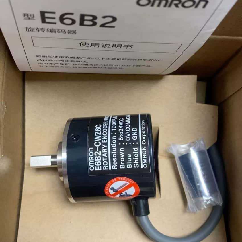 原裝歐姆龍編碼器E6B2-CWZ6C/CWZ1X/CWZ5B300500 600 1000P/R現貨 4