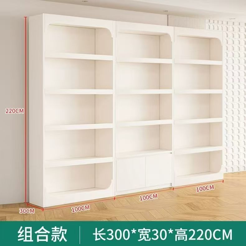 展示柜产品化妆品货架样品美容院置物架美甲多层玻璃门陈列柜子|undefined