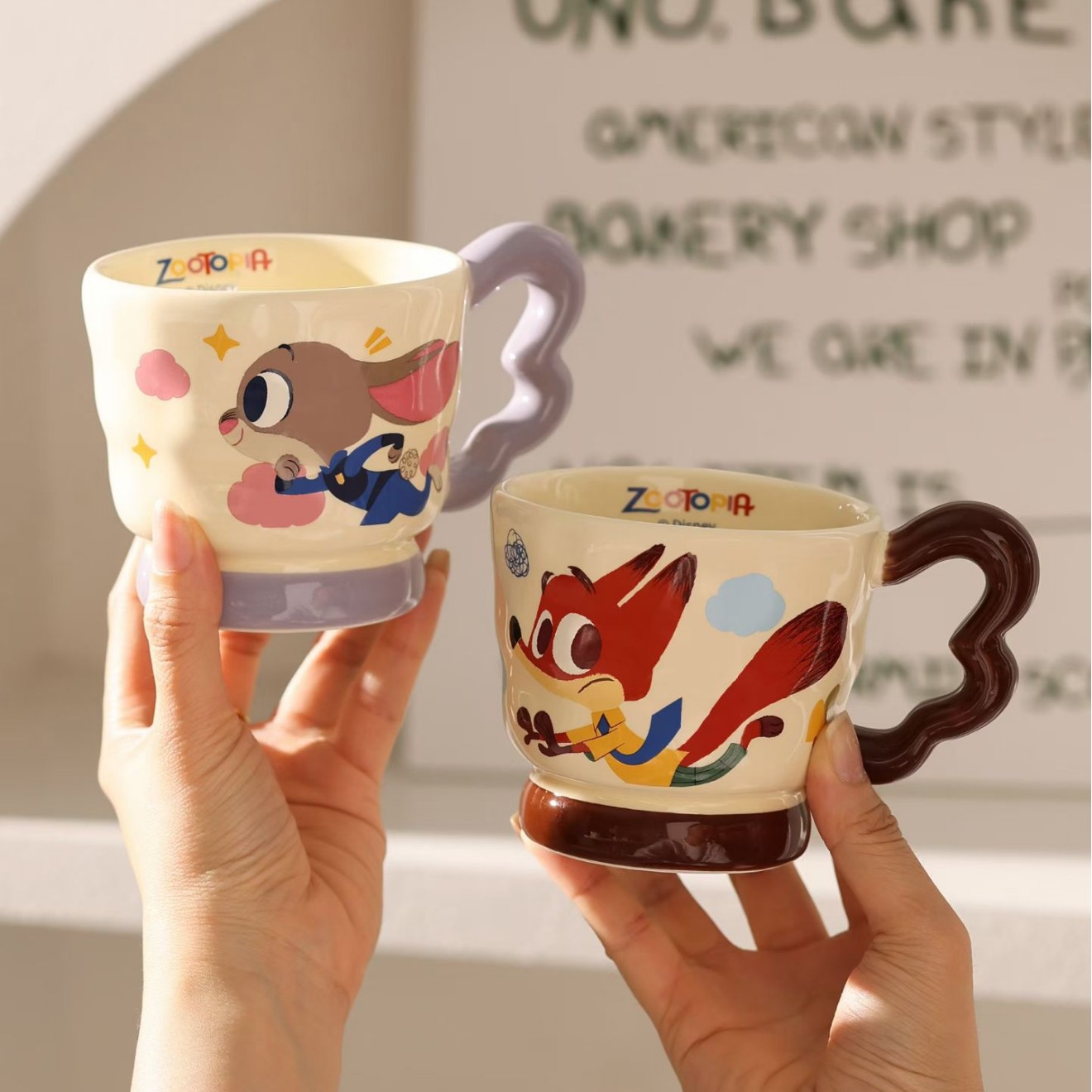 Mad Animal City Judinick taza de marca para mujeres nuevo 2025 de alto valor familiar taza de cumpleaños de pareja