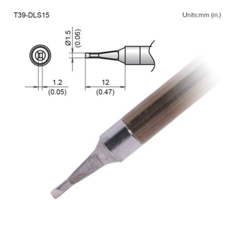 日本白光HAKKO  T39-DLS15 烙铁头烙铁嘴烙铁咀 配焊台FX-971
