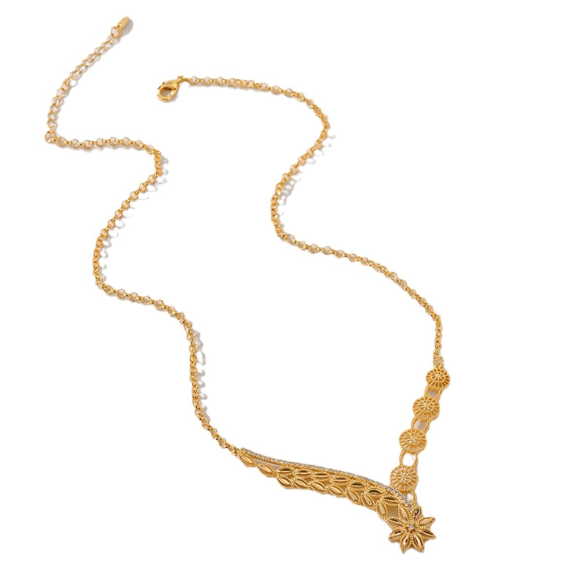 Cuerpos de pendientes de piedra de cobre de zinc de zinc transfronterizos juegos de joyería populares juegos de joyería de moda femenina joyería hermosa juegos de dos partes