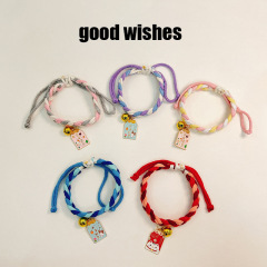 Amazon Pet Collar, Knitted Gradient-Color Cute Cat Neckband, Doggy Adjustable Leash Collar, Pet Necklace