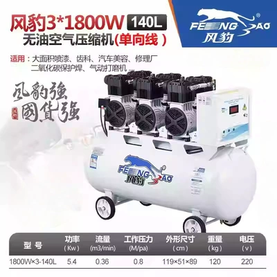 Hava kompressorları: Oil-Free Silent Large High-Pressure - 31800-140l-220v