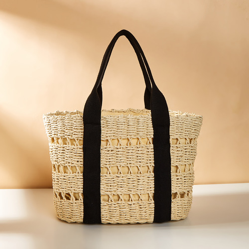 New vacation bag casual shoulder bag handbag beach bag straw bag beach bag woven bag for women