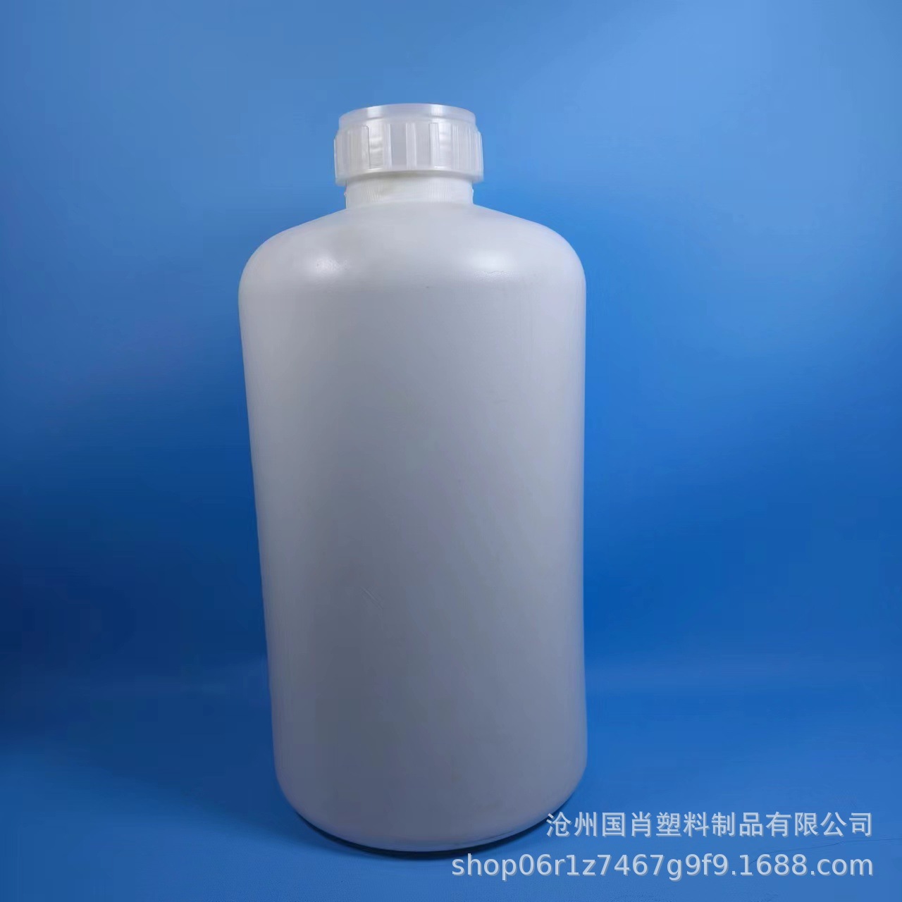 4 litros 4000ml redondo transparente botella de boca pequeña botella de agua de muestreo químico sub-embalaje botella de líquido de muestra de plástico