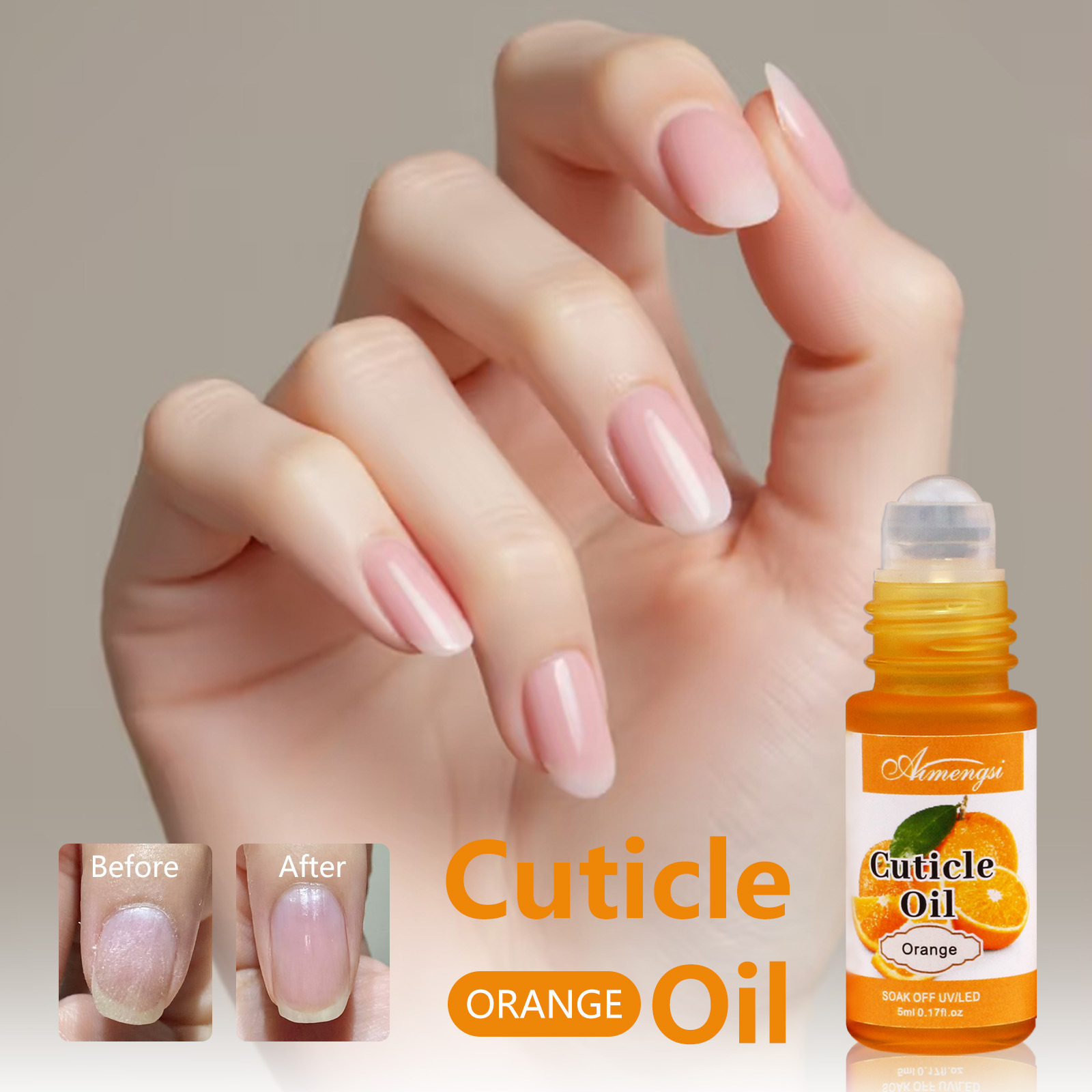 Explosión transfronteriza de aceite de dedo de bola, esmalte de uñas antibarbado, aceite de borde de uñas, esmalte de uñas