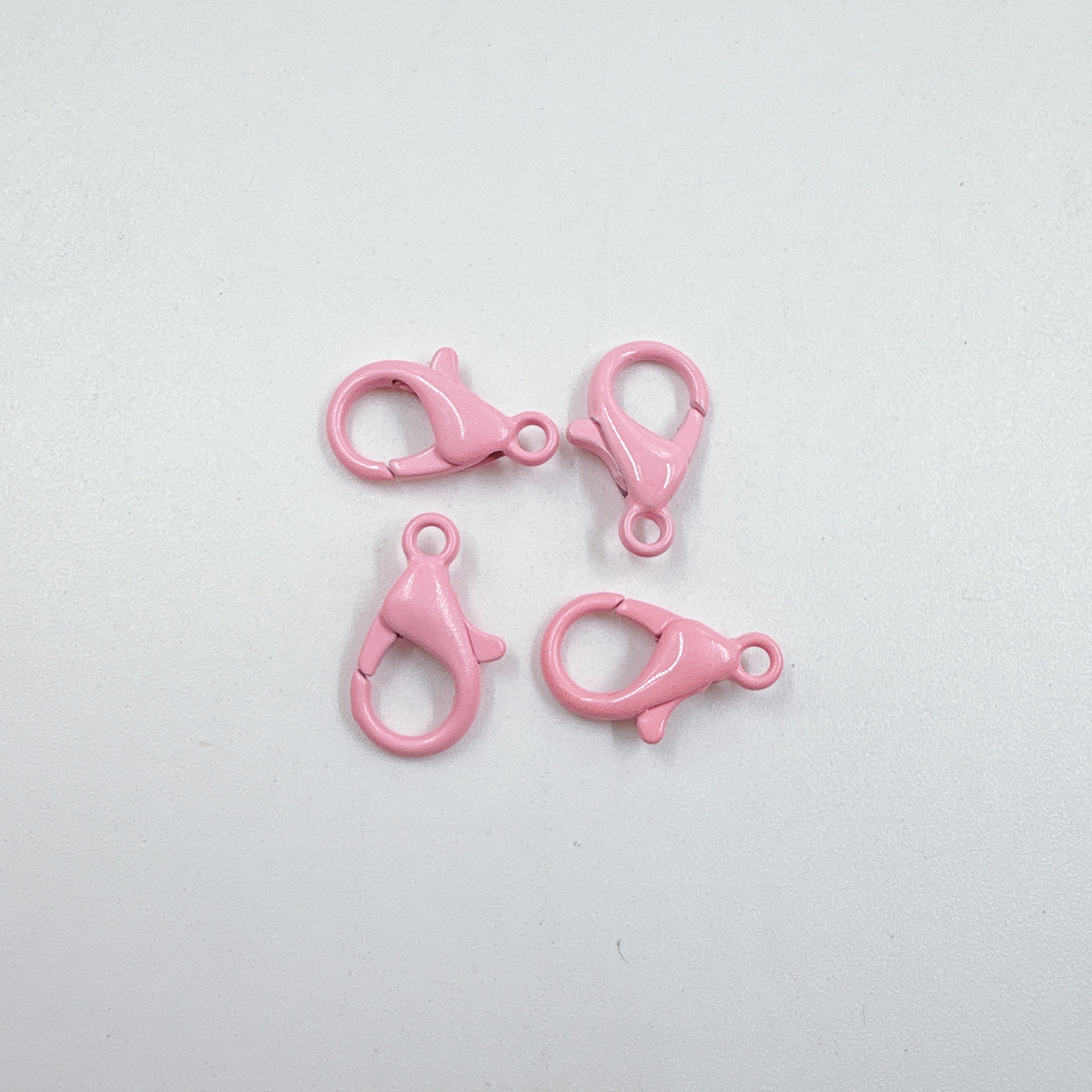 Pintura color langosta hebilla diy accesorios de joyería perro hebilla llavero caramelo color aerosol pintura aleación de zinc hebilla de la langosta