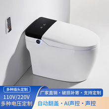 智能马桶家用浴室坐便器泡沫盾全自动卫生间无水压限制一体马桶