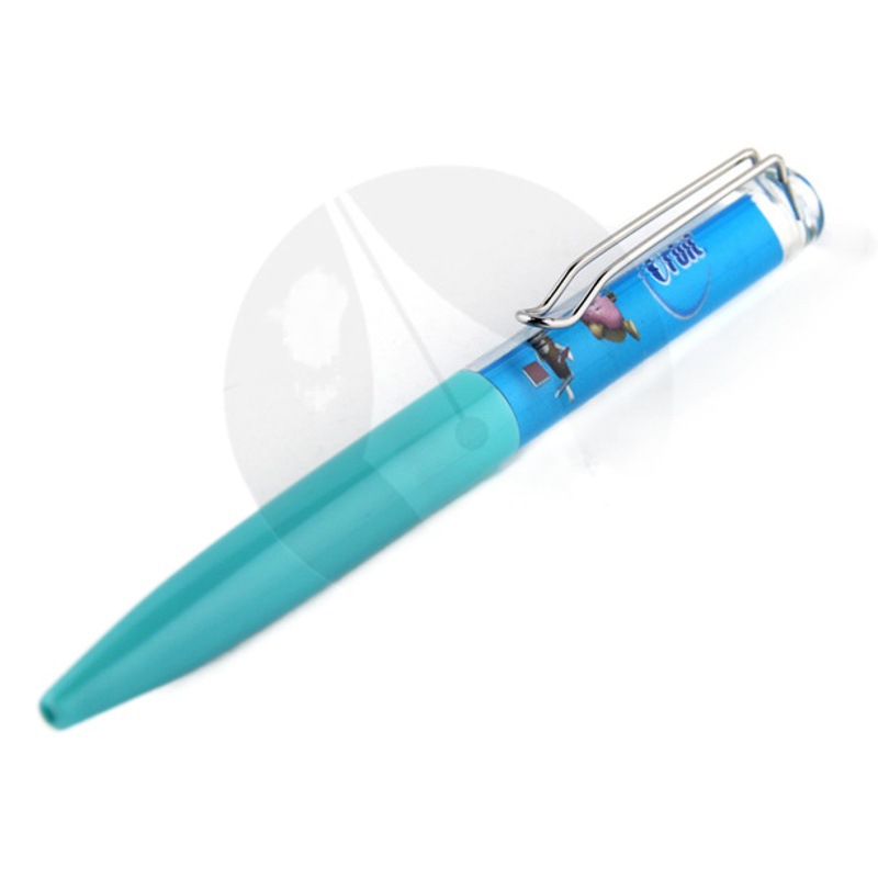 Pen industry] supply metal oil-in ballpoint pen QLK9727 oil-in pen oil-in metal pen