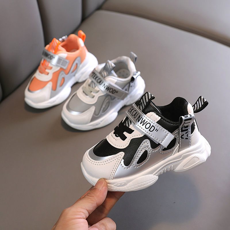 1-5 år gamla barns höstskor för pojkar, trendiga, 3 sportskor, andningsbara, 2 flickskor och 4 enkelskor._voghion.com