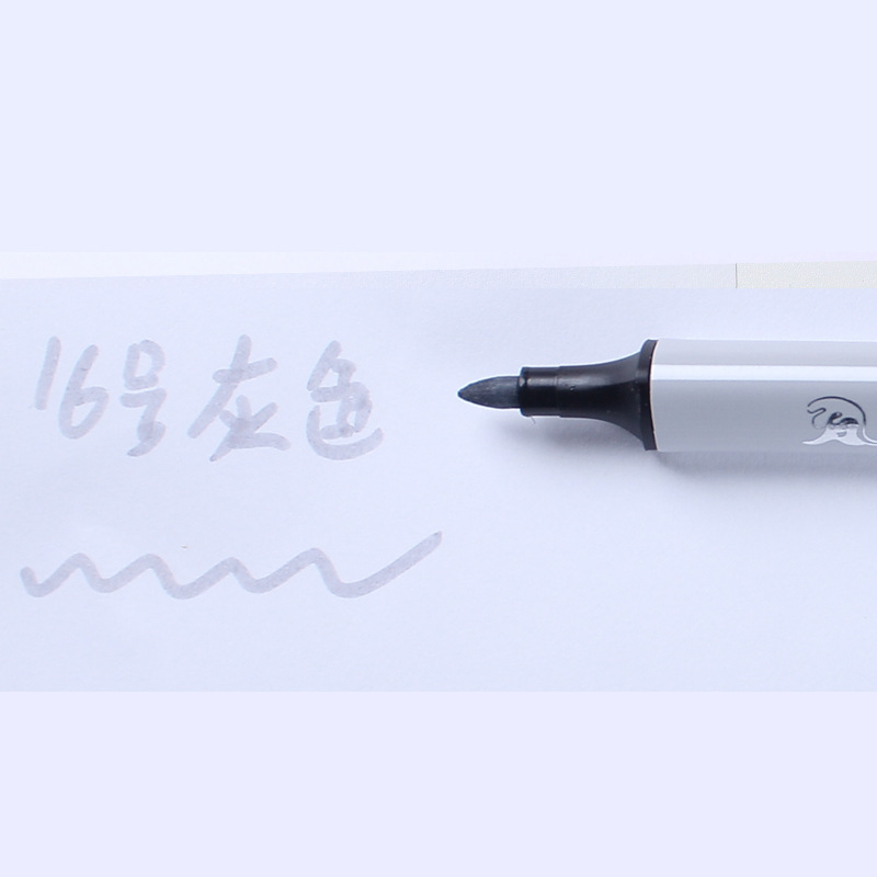 水彩ペン三角水洗い可各単色赤黄青緑黒灰色茶色一本卸売り常用補充色|undefined