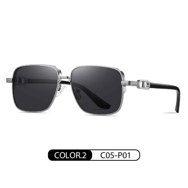 Nuevas gafas de sol polarizadas JS8576 moda retro de los hombres que cambian de color gafas de visión nocturna gafas de conducción nocturna