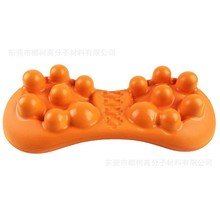 颈椎按摩枕富贵包矫正器腰椎EVA龙虾枕按摩牵引pu榔树跨境热销