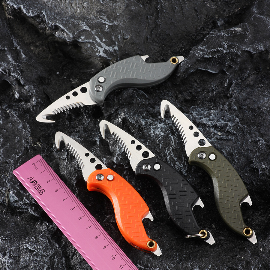 跨境货源开箱器车载安全救生升级版开箱刀随身便携快开拆快递小刀