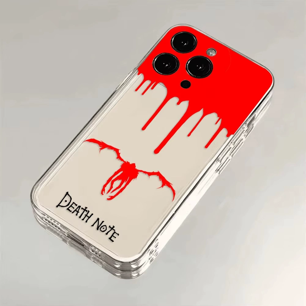 Подходящий чехол для iPhone17 Death Note: двухмерный L, нишевое аниме-мультфильм, 15про макс