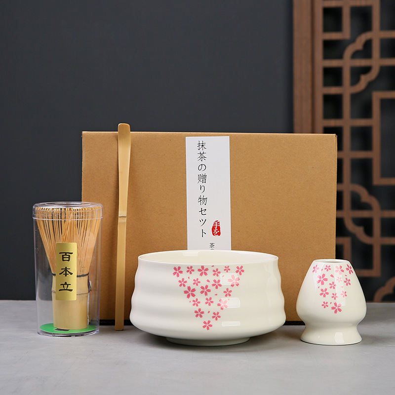 Cepillo de té de matcha de 100 centavos de matcha