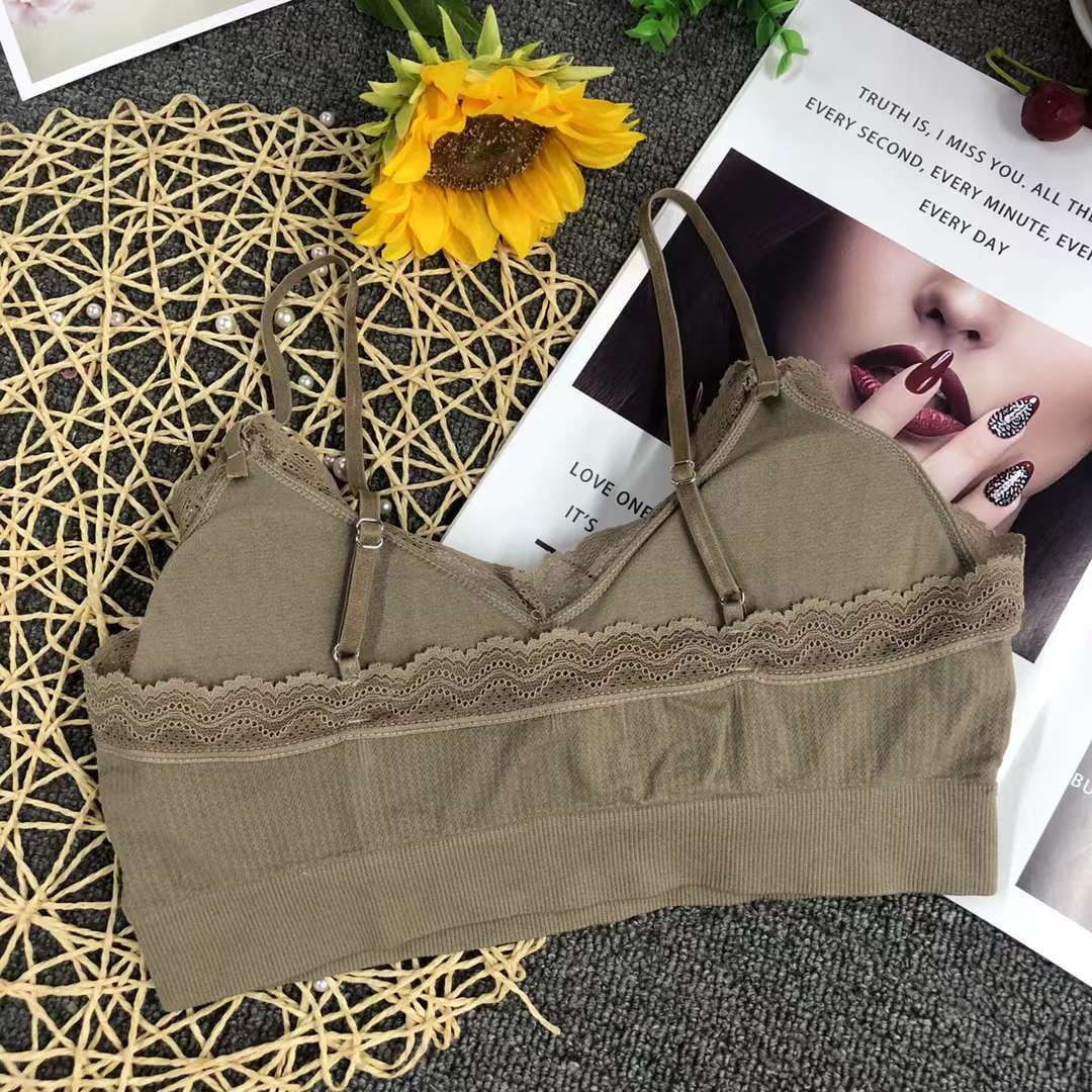 Nueva Seamless alta elástico Sling belleza de las mujeres chaleco inalámbrico yoga sujetador ropa interior deportiva al por mayor