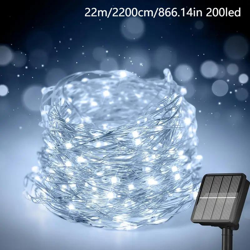 LED Sternenhimmel V Hängeleuchte mit magischer Bohne, dreifarbig dimmbar, RGB-Lichter, Niederspannungs-Lichtquelle, warmweiße Atmosphärenleuchte, Kupferdraht-Lampe