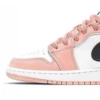 AJ low -top white powder toe