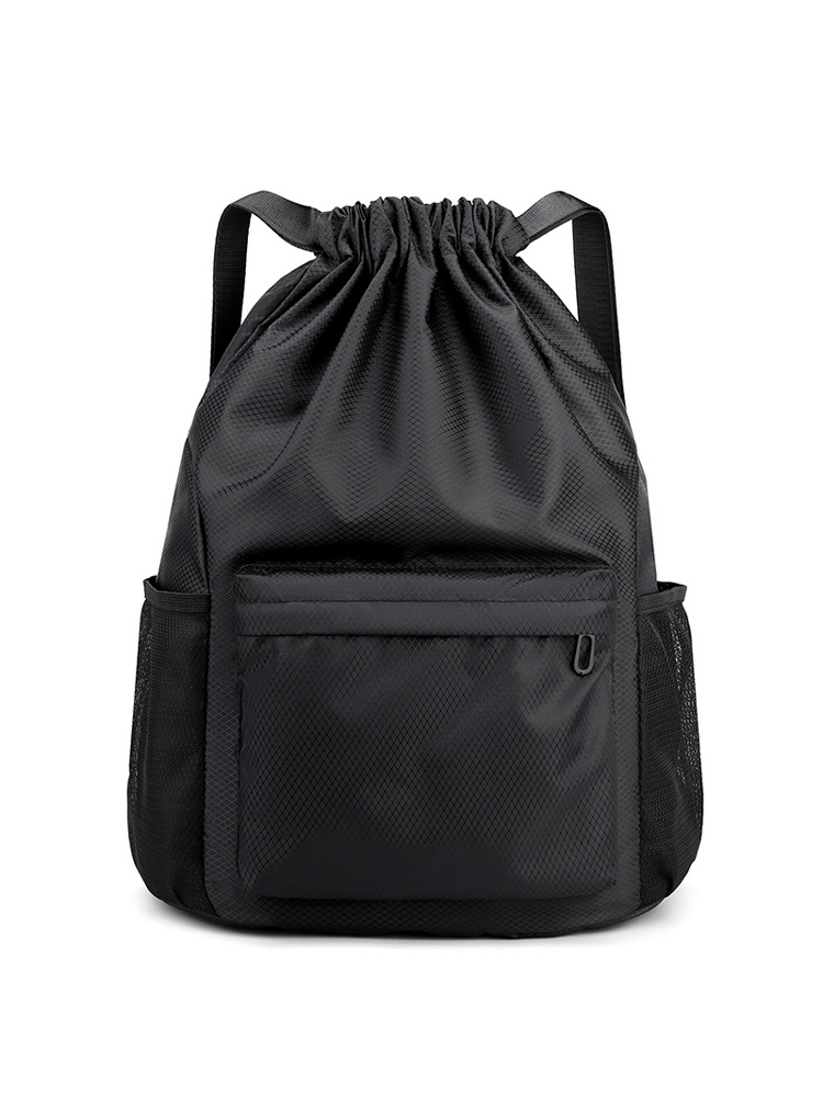 Bolsillo de paquete personalizado mochila de cuerda simple mochila de separación seca y húmeda bolsa deportiva impermeable bolsa de baloncesto de acondicionamiento físico