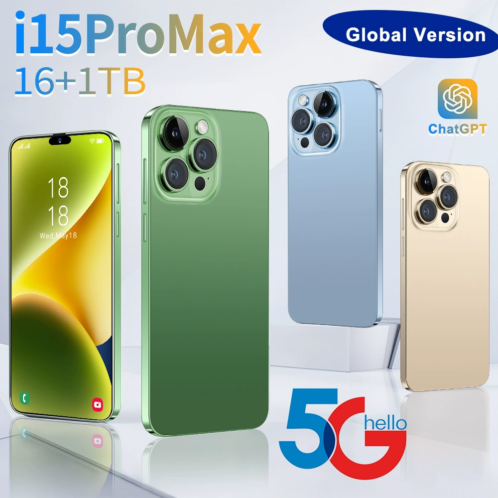 Умные часы, мобильный телефон, intel core i15, 15promax, широкий экран, (Cross-border trading), Android, полноэкранный дисплей