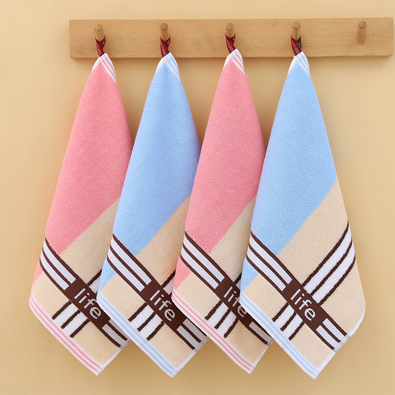 Pure Cotton Large Square Towel for Adults, Absorbent Household Face Towel, 35*35 Square Hanging Type, All-Cotton Towel, Soft and Lint-Free Pure Cotton Large Square Towel for Adults, Absorbent Household Face Towel, 35*35 Square Hanging Type, All-Cotton Towel, Soft and Lint-Free