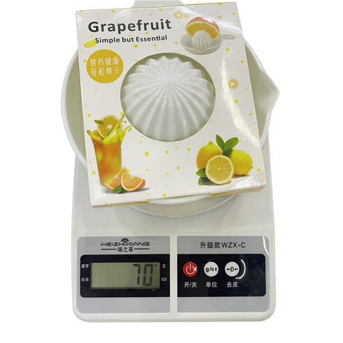 Creative manual juice extractor, plastic lemon squeezer, lemon juicer, juice machine, kitchen tools wholesale
