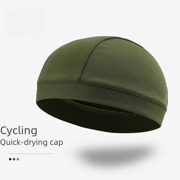 Cycling Hat Summer Mesh Melon Skin Windproof Sunscreen Hat Outdoor Sports Headgear Hat Bicycle Motorcycle Liner
