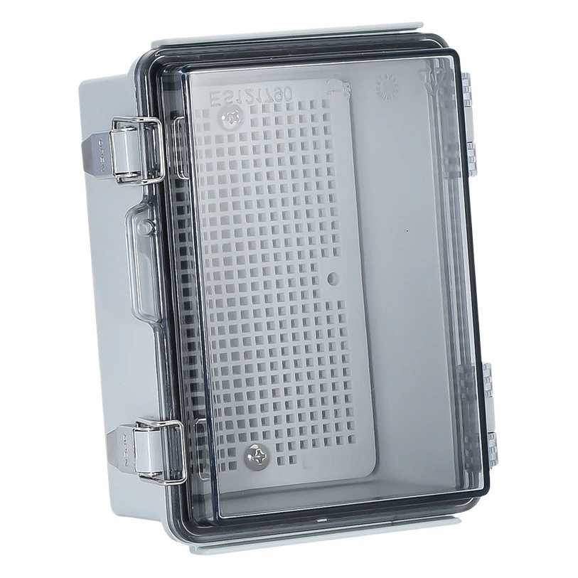 Прозрачная Пластиковая распределительная коробка на открытом воздухе Новый импульсный источник питания коробка для обслуживания вставьте ряд водонепроницаемой коробки для зарядки автомобиля на новой энергии