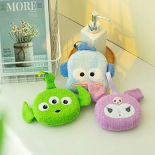卡通小恶魔美乐迪蒂沐浴擦洗澡沐浴球浴花搓澡海绵气泡弹起泡网