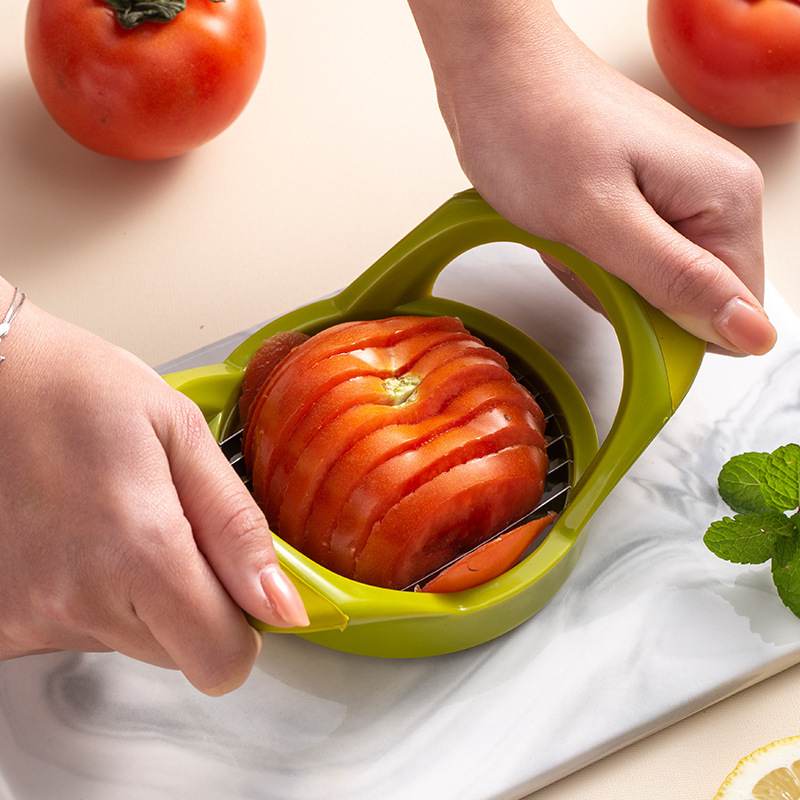 Factory Direct stainless steel tomato potato cutting multifunctional fruit and vegetable even slicer fruit splitter Factory Direct stainless steel tomato potato cutting multifunctional fruit and vegetable even slicer fruit splitter