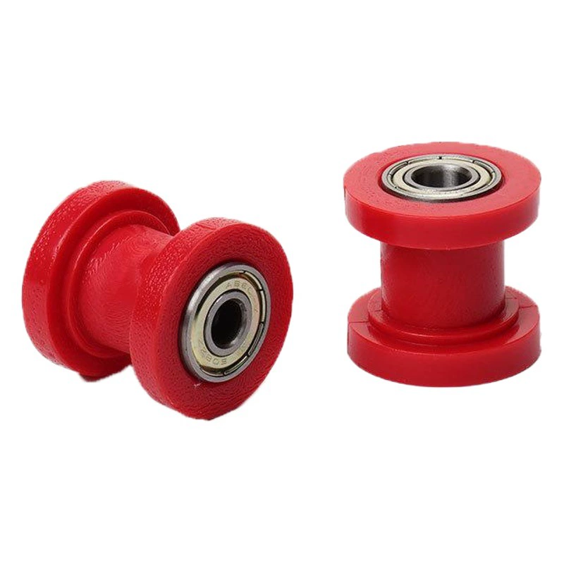 Натяжитель для мотоциклетных аксессуаров, роликовый противоскользящий шкив с подшипником, модифицированная цепь для внедорожных мотоциклов, квадроциклов и пляжных мотоциклов.