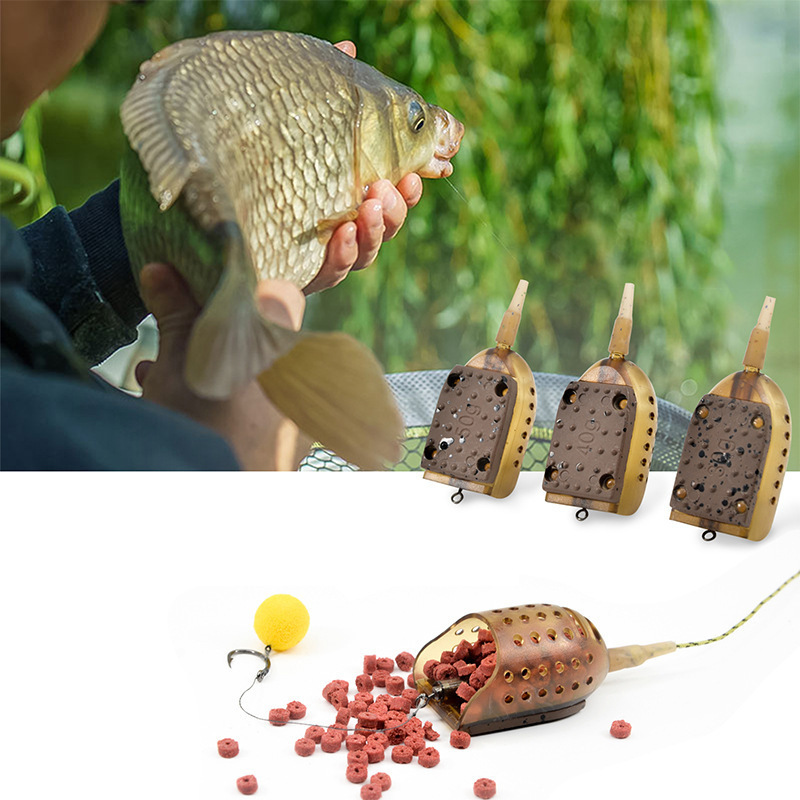 飞德船型饵笼Fishing Feeder打窝器反离底钓组超大野钓欧式欧鲤钓|undefined
