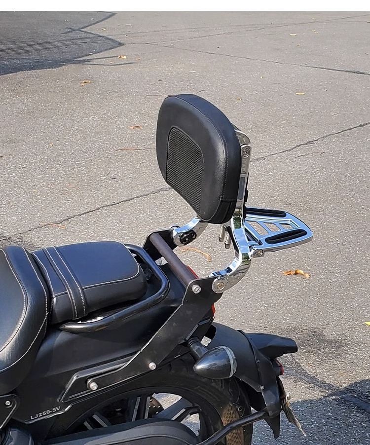 Muscle car Wolf suitable for Longjia V BA 250 multi-function folding backrest adjustable backrest modified tail shelf tail