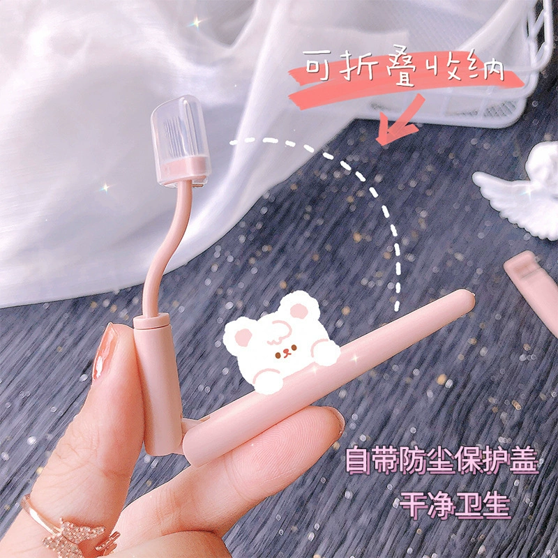 Eyelash curler (Marian) set — long-lasting curl, compact pink kit, curl comb & separator